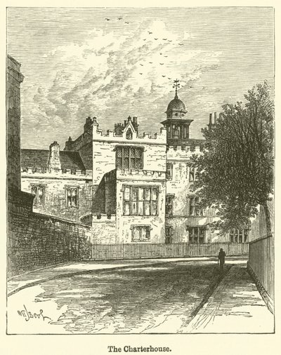 Charterhouse (gravür) by English School