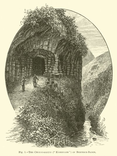 Bertrich-Baden Peynir Mağarası (Kaskeller) by English School