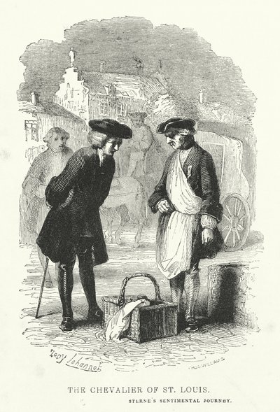 St Louis Şövalyesi (gravür) by English School