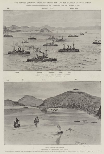 Çin Sorunu, Chefoo Körfezi ve Port Arthur