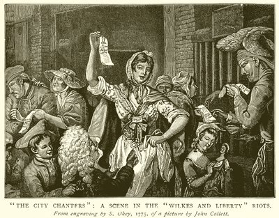 The City Chanters: Wilkes ve Liberty İsyanlarında Bir Sahne by English School