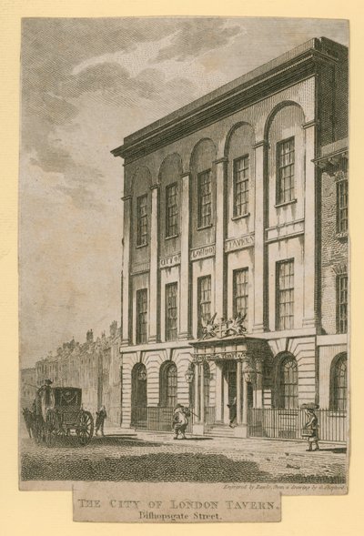 Londra Şehri Tavernası, Bishopsgate Caddesi by English School