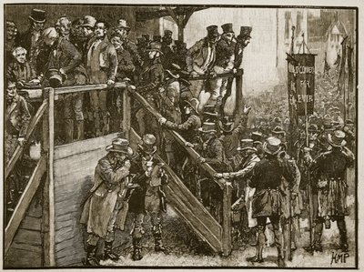 Clare Yarışması: Peder Murphy, kiracılarını ankete götürüyor, Cassells Illustrated History of England