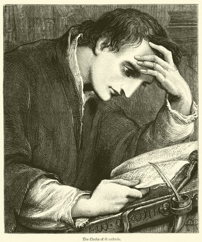 Oxenforde Katibi (gravür) by English School