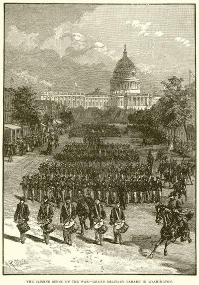 Savaşın Kapanış Sahnesi - Washington
