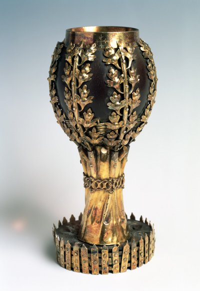 Columbus veya Pallisade Cup, 1492 (ayrıca bkz. 355575 ve 355578) by English School