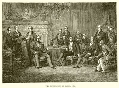 Paris Konferansı, 1856 by English School