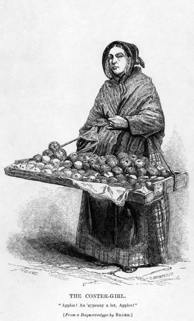 Coster-Kız, c.1840 by English School