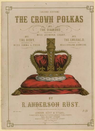 R Anderson Rust tarafından The Crown Polkas by English School