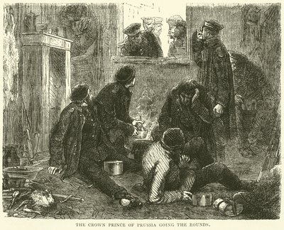 Prusya Veliaht Prensi turlara çıkıyor, Kasım 1870 by English School