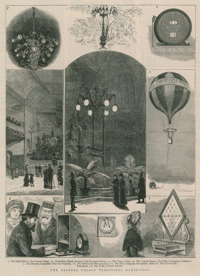 Crystal Palace Elektrik Sergisi by English School