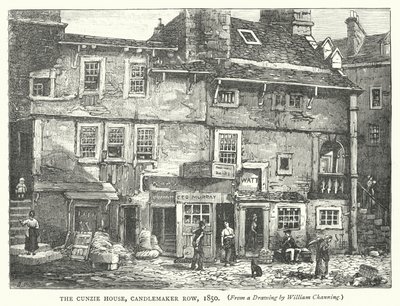 Cunzie Evi, Candlemaker Row by English School