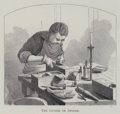 Kesici veya Snyder (gravür) by English School