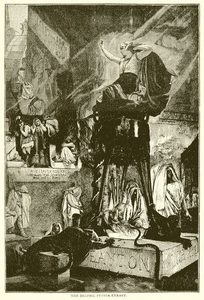Delphic Pythia Enrapt by English School