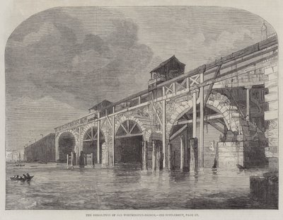 Eski Westminster-Bridge