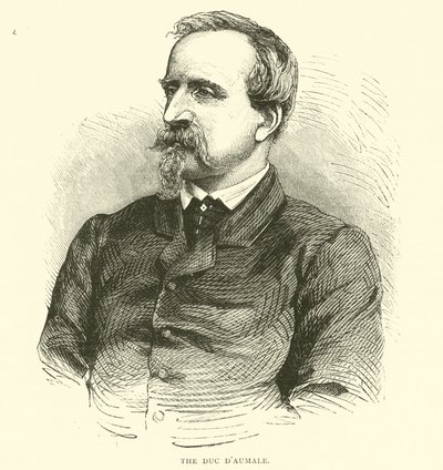 Duc dAumale, Mart 1871 by English School