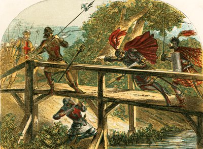Hereford Kontu bir asker tarafından mızraklandı by English School