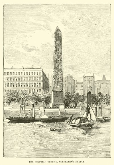 Mısır dikilitaşı, Kleopatra İğnesi by English School