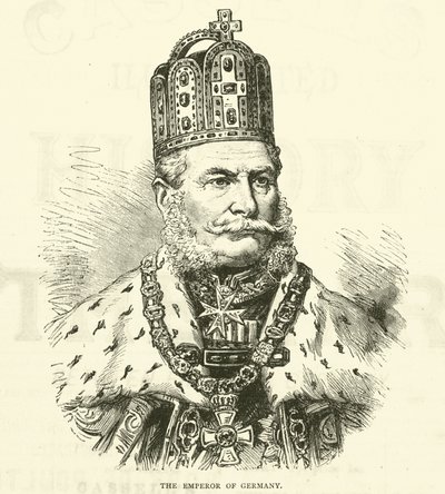 Almanya İmparatoru, Aralık 1870 by English School