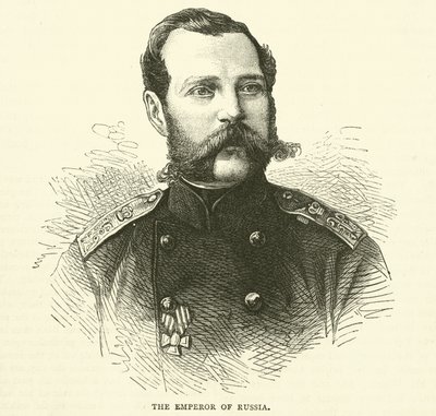 Rusya İmparatoru, Kasım 1870 by English School