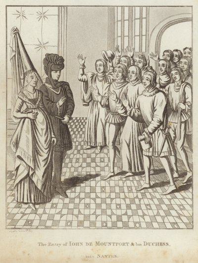 John de Montfort ve Düşesi