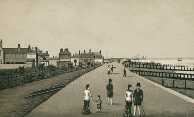 The Esplanade, Harwich (lito) by English School