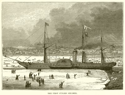 İlk Cunard Buharlı Pişirici by English School