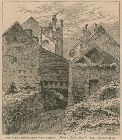 West Street yakınlarındaki Filo Hendeği by English School