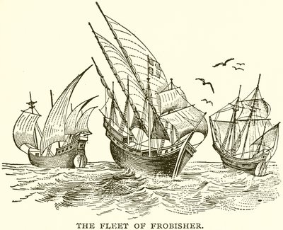 Frobisher Filosu by English School