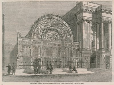 Floral Arcade, Kraliyet İtalyan Opera Binası, Covent Garden by English School