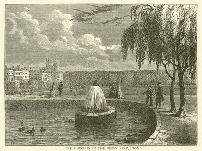 Yeşil Parktaki Çeşme by English School