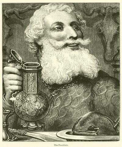 Franklain (gravür) by English School