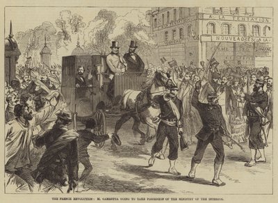 Fransız Devrimi, M Gambetta İçişleri Bakanlığı