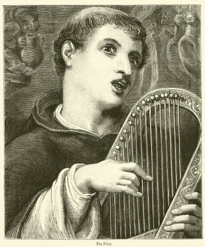 Rahip (gravür) by English School