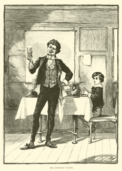 Dost Garson (gravür) by English School