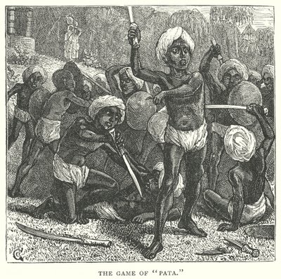 "Pata" Oyunu (gravür) by English School