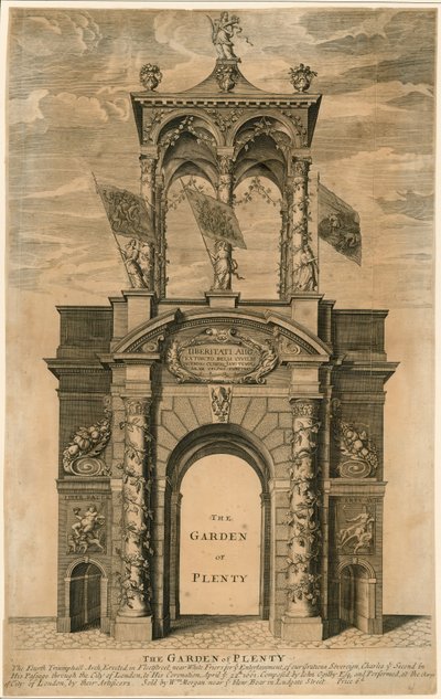 Bereket Bahçesi; Whitefriars, Londra yakınlarındaki Fleet Caddesi