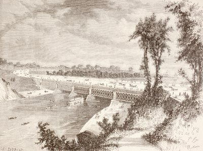 Girard Point Köprüsü (taş) by English School