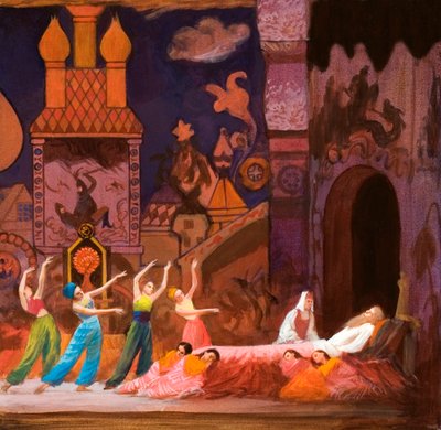 Altın Horoz, Rimsky Korsakov by English School