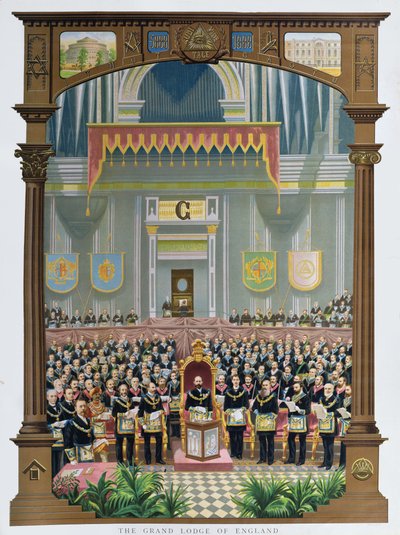 İngiltere Büyük Locası, 13 Haziran 1887