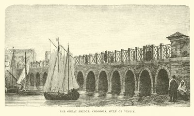 Büyük Köprü, Chioggia, Venedik Körfezi by English School