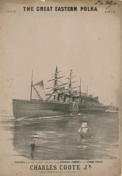 Charles Coote Jr tarafından bestelenen Büyük Doğu Polka, by English School