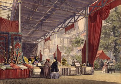 Büyük Sergi 1851, Türkiye No 1 (renkli gravür) by English School