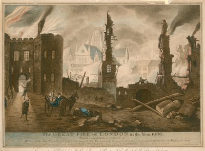 1666 yılında Londra