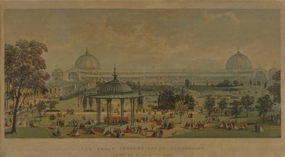 Bahçıvanlık Bahçelerinden görüldüğü gibi Büyük Uluslararası Sergi, 1851 by English School