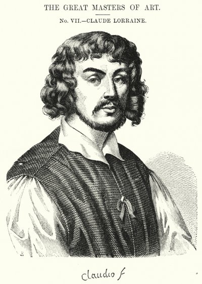 Sanatın Büyük Ustaları, Claude Lorraine (gravür) by English School