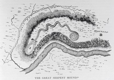 Locust Grove yakınlarındaki Büyük Yılan Höyüğü, Ohio, MÖ 2. yüzyıl, 