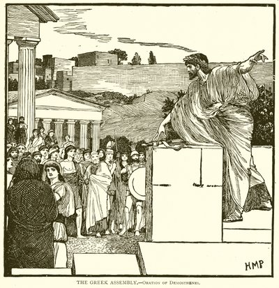 Yunan Meclisi.-- Demosthenes
