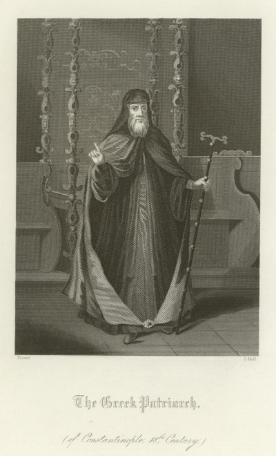 Konstantinopolis Rum Patriği, 18. Yüzyıl by English School
