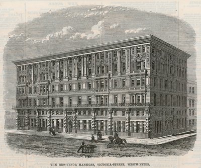 Grosvenor Konakları, Victoria Caddesi, Westminster, Londra by English School